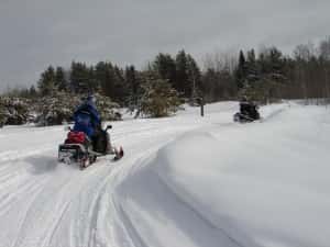 snowmobile trails Roseau, MN