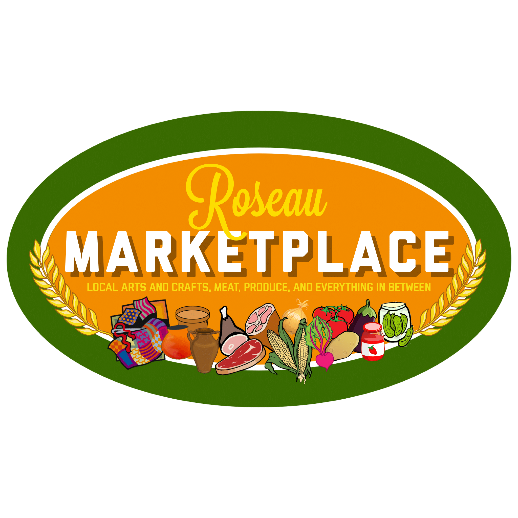 roseau market place logo