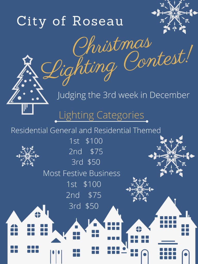 Roseau, MN Christmas Lighting Contest