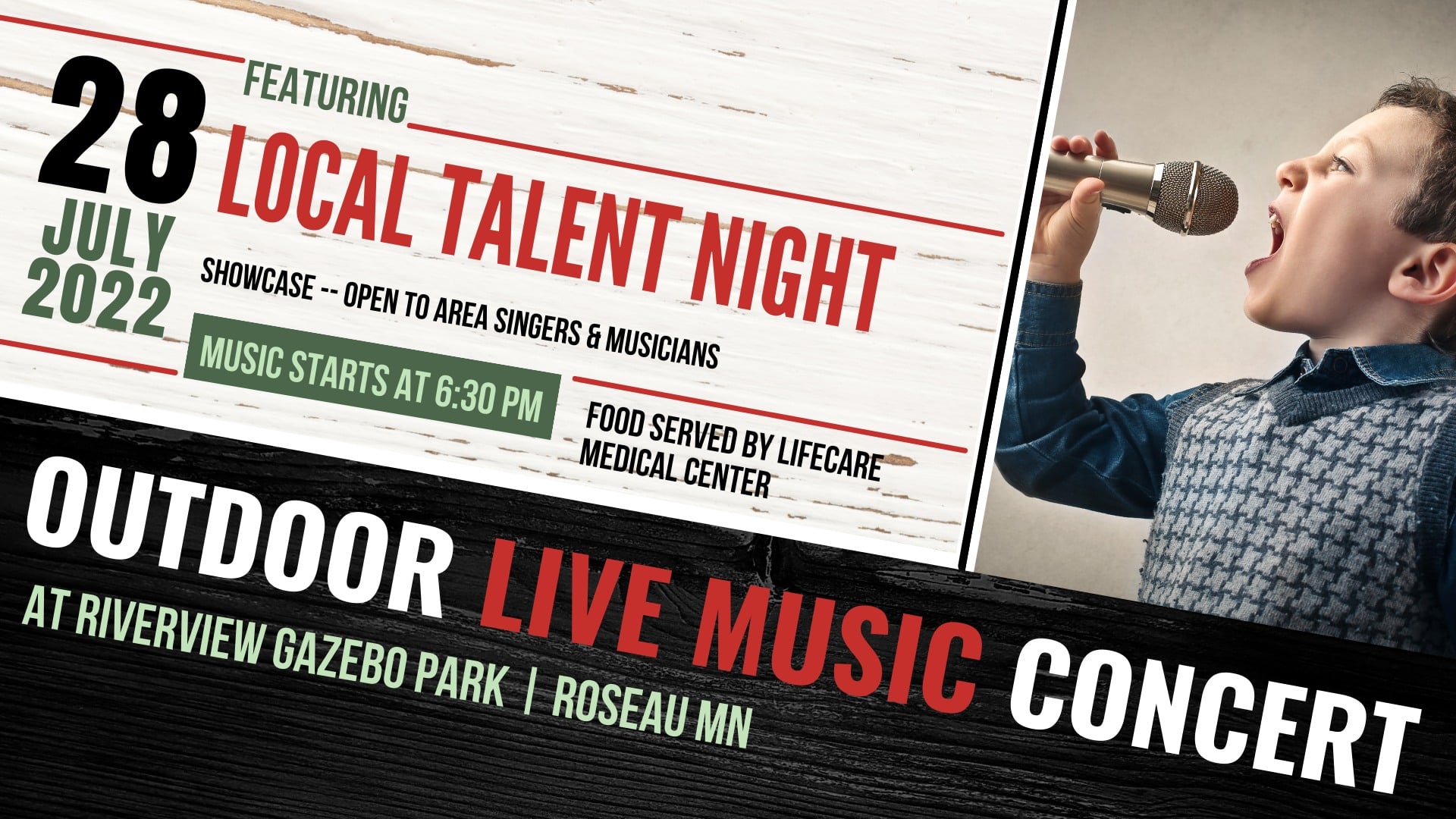 Roseau Gazebo Night Go Explore Roseau, Minnesota