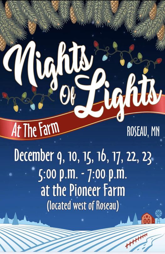 Nights of Lights 2022 Roseau Tour of Lights Go Explore Roseau, Minnesota