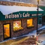 winter adventure Nelsons Cafe