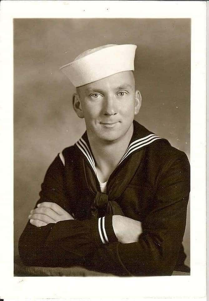 Navy man during WWII