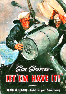 Navy Poster to enlist in the Navy
