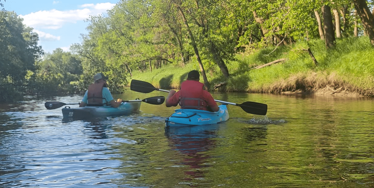beat kayak launch roseau
