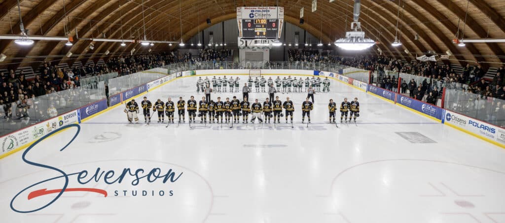 Hockey Roseau vs Warroad