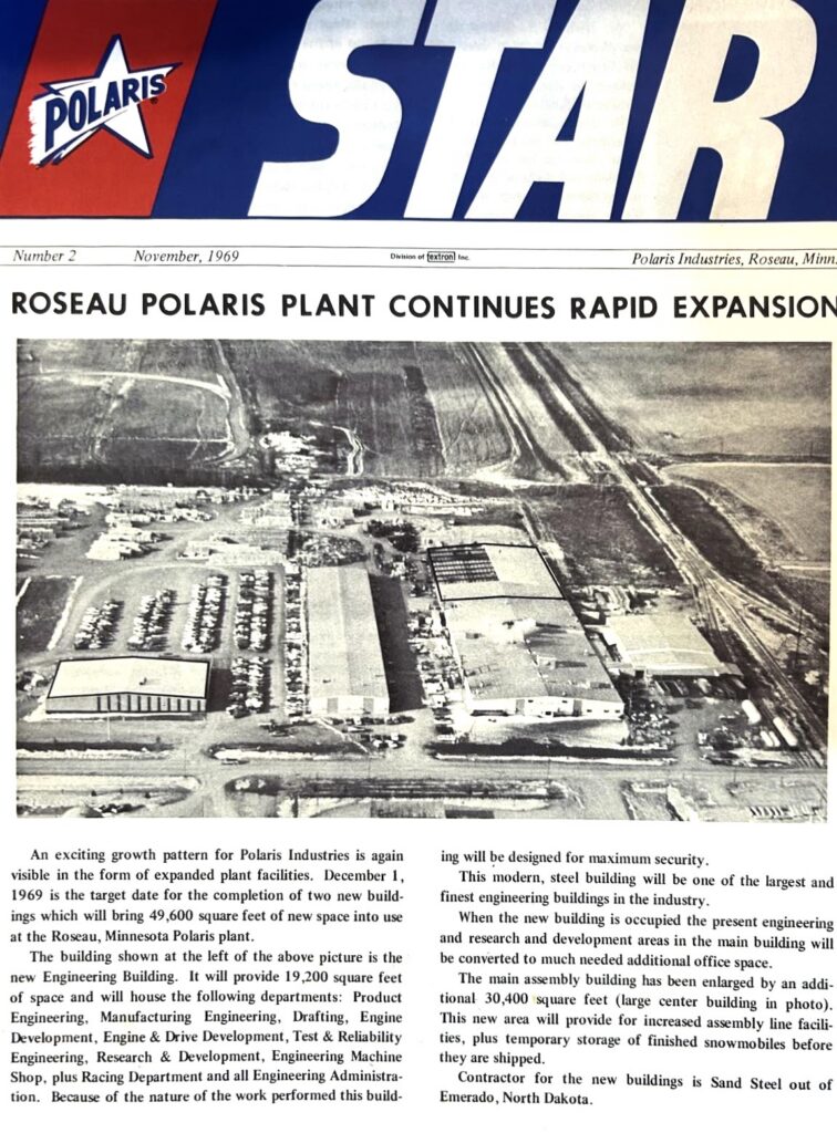 1969 Polaris facilities