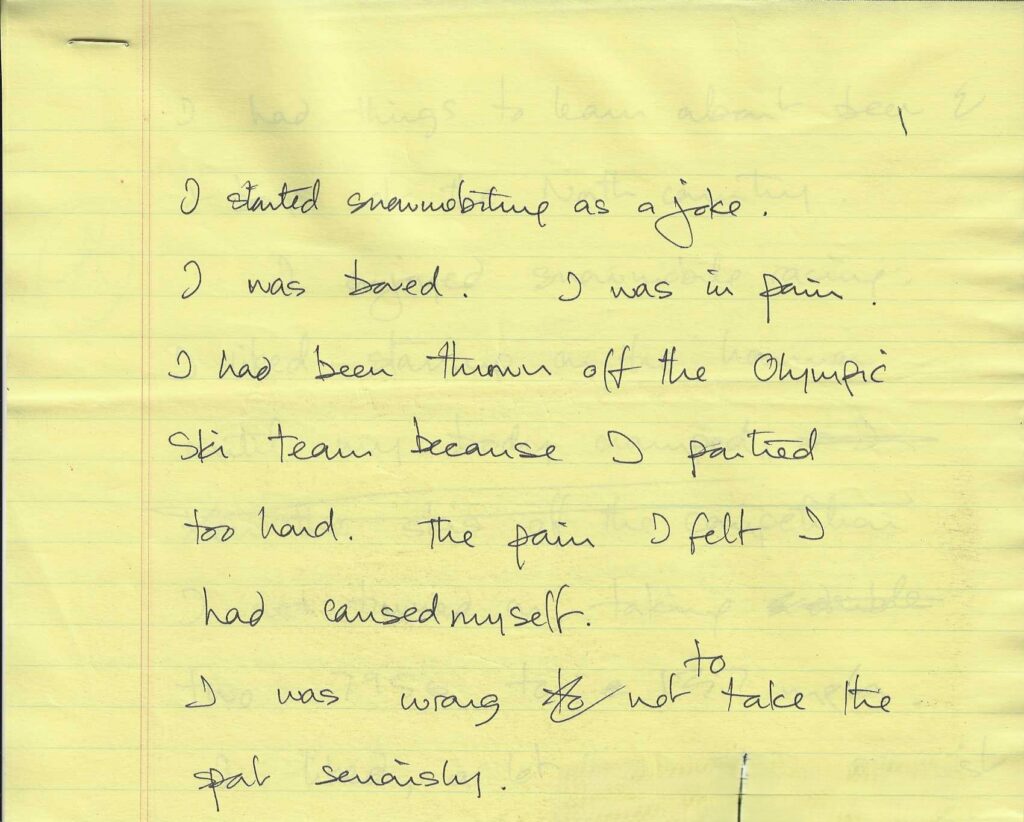 Dorothys comments on the 1960 USA Olympic Ski Team regrets